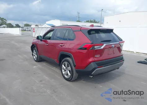 2019 Toyota Rav4 Hybrid Limited из США, поврежденный, VIN 2T3DWRFV3KW007224